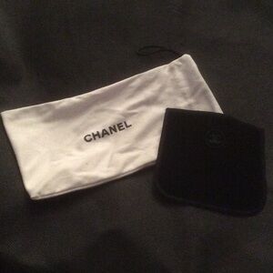 Set of 2 Chanel Pouches for Glasses and Jewelry